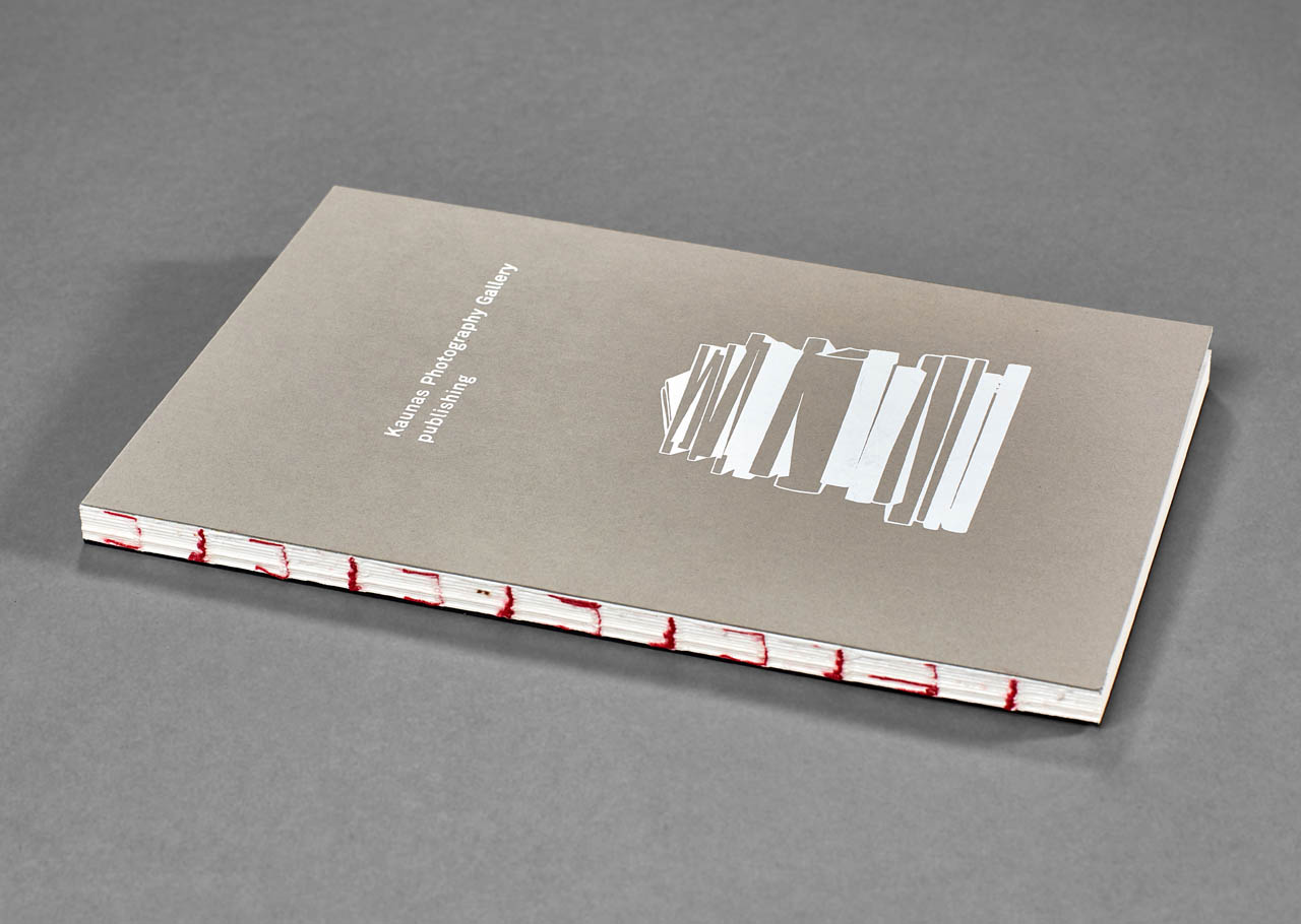 Open spine brochure design by Jurga Dovydenaite