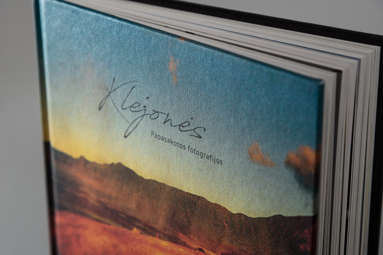 Hardcover book design by KOPA design studio designer Indre